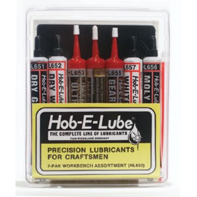 Woodland Scenics HL650, Hob-E-Lube, The Complete Line of Lubricants from Woodland Scenics