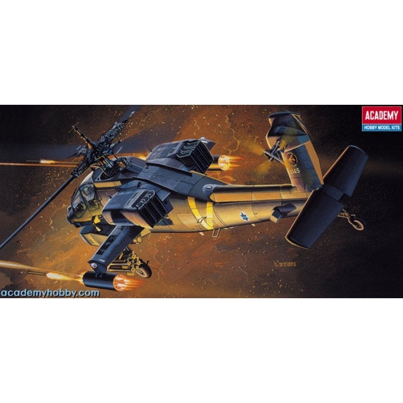 Academy – 1/72 AH-64a Apache Helicopter
