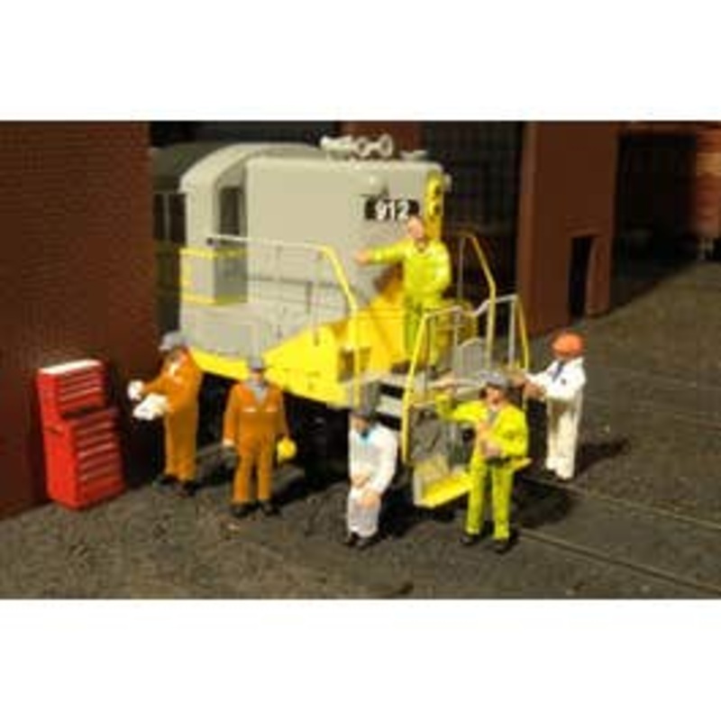 Bachmann #33163 Mechanics Figures (6 Pcs)