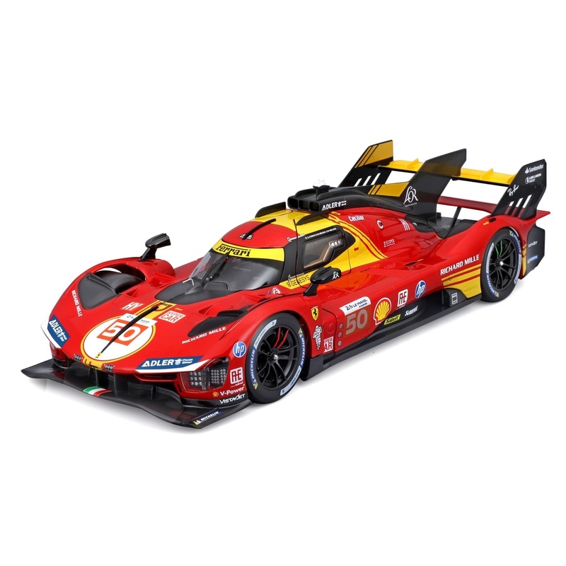 Burago – 1/18 Ferrari Racing 499P LM Hypercar 2024 #50