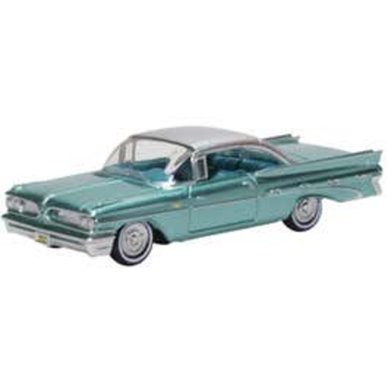Oxford #87PB59003 Pontiac Bonneville Coupe 1959 Seaspray Green