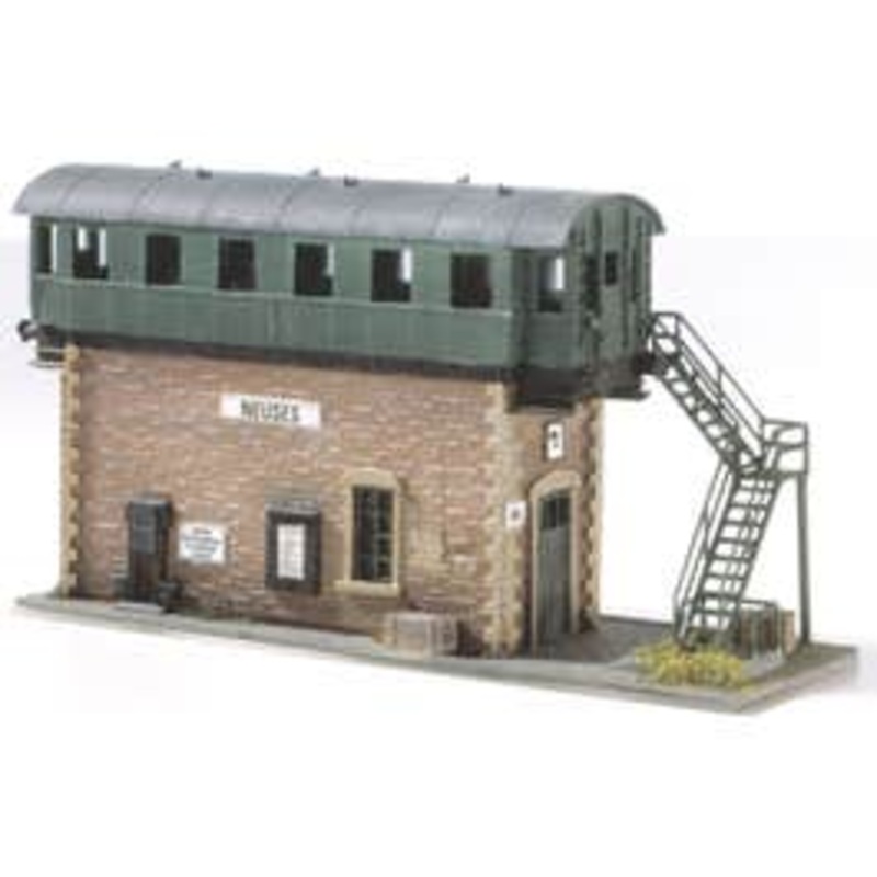 PIKO 61128 HO CLASSIC LINE NEUSES OLD SWITCH TOWER, BUILDING KIT
