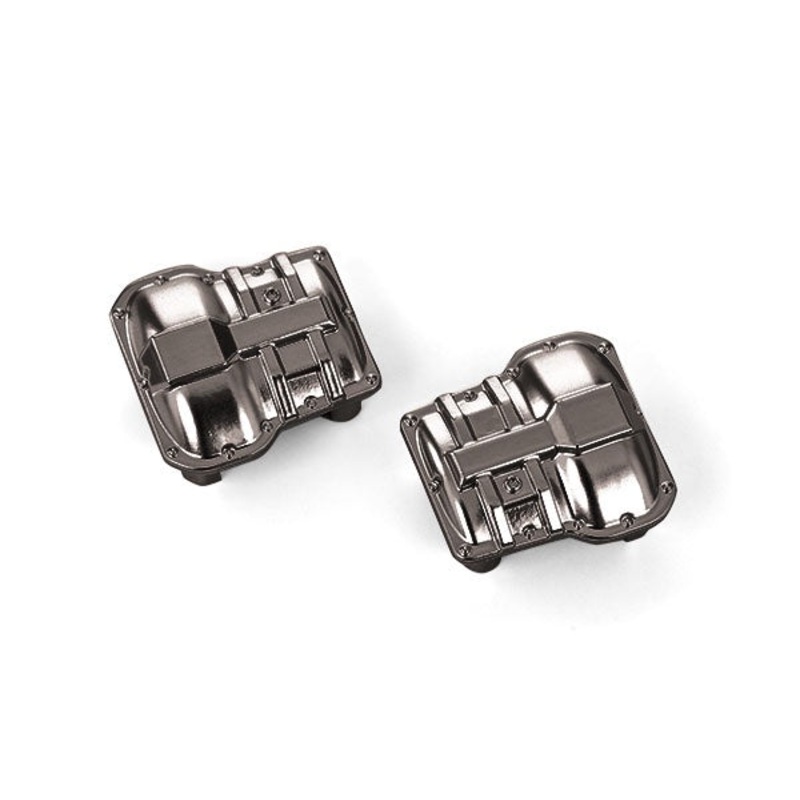 Traxxas – 9738 – BLKCR -Axle Cover (Black Chrome) (TRX-4M)