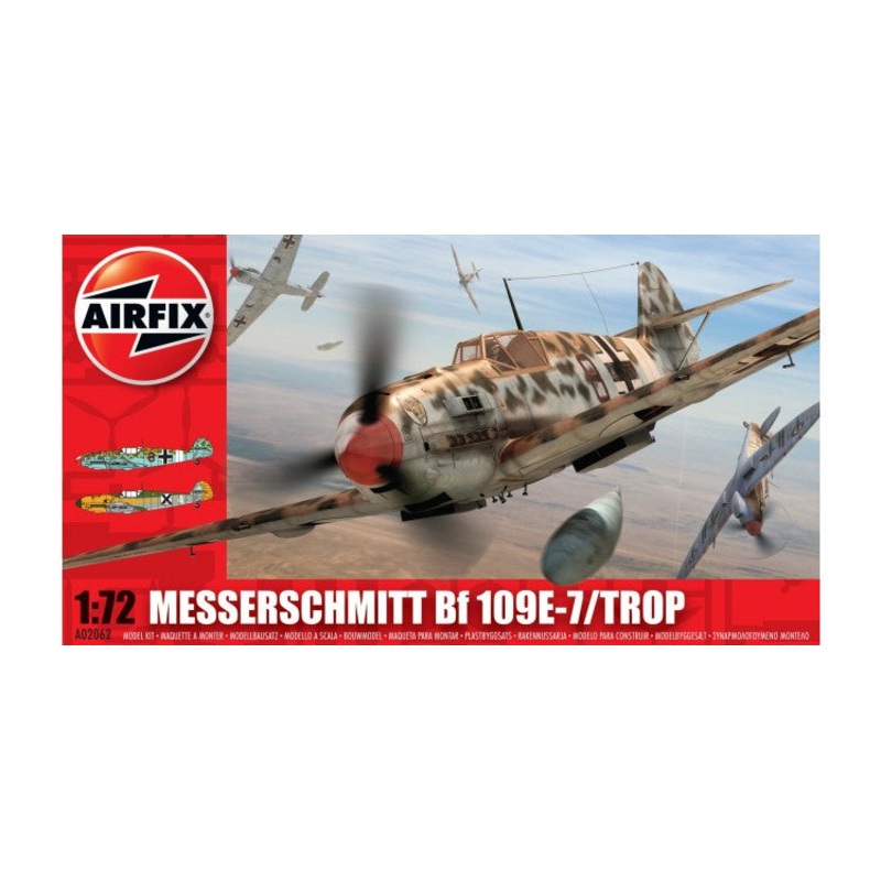 Airfix – 1/72 Messerschmitt Bf109E-7/Trop