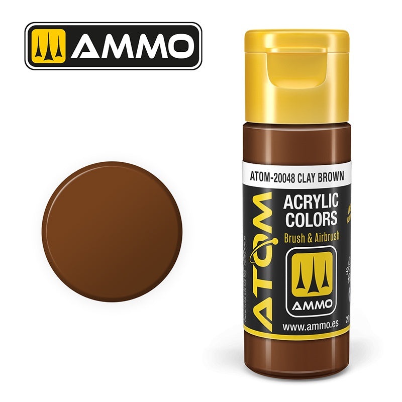 ATOM – 20048  Clay Brown (20ml)