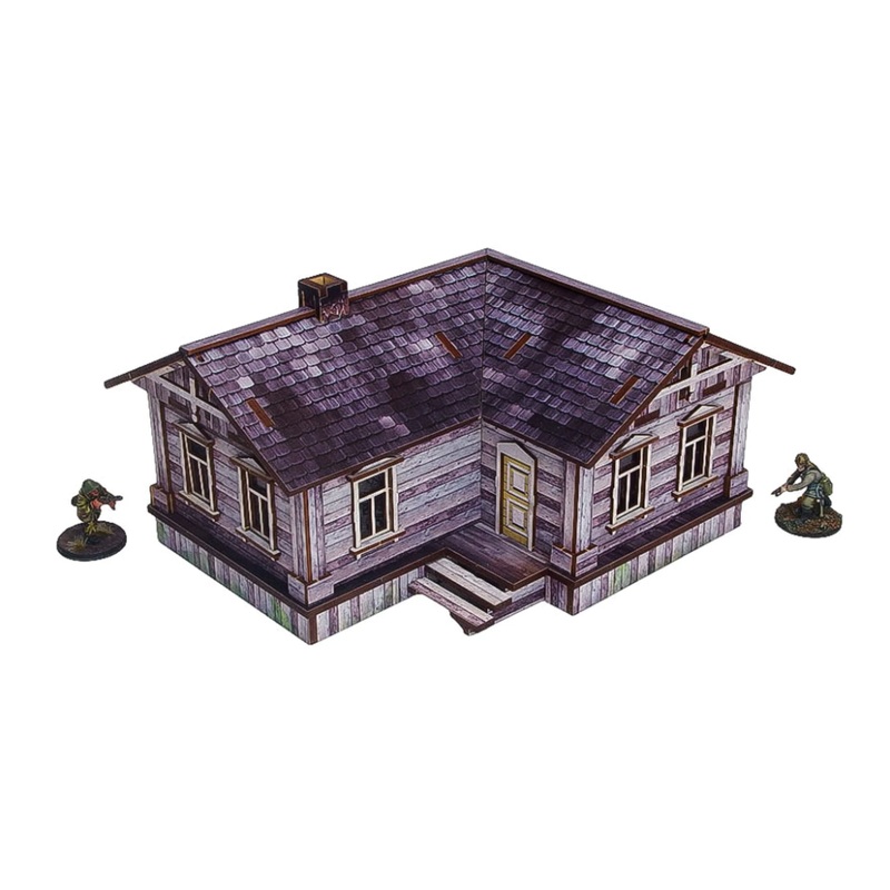 Micro Art Studio – WW2 Ostfront Village  Iwan’s House (1)  (H00237)