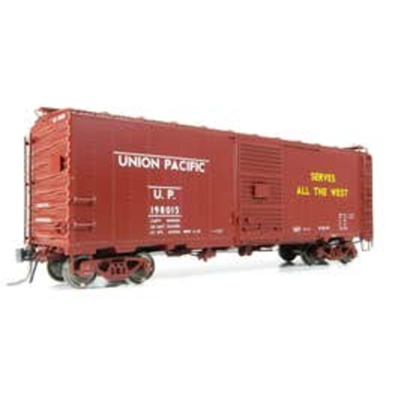 Rapido 154001A HO UP 40' B-50-39 Boxcar: Union Pacific – Delivery Scheme: Single Car