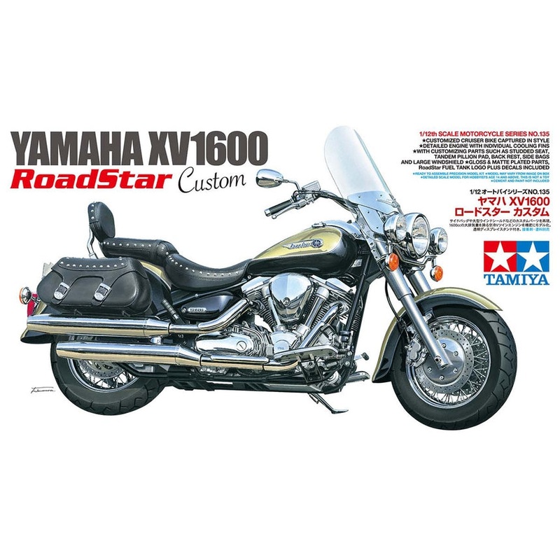 Tamiya – 1/12 Yamaha XV1600 Road Star Custom