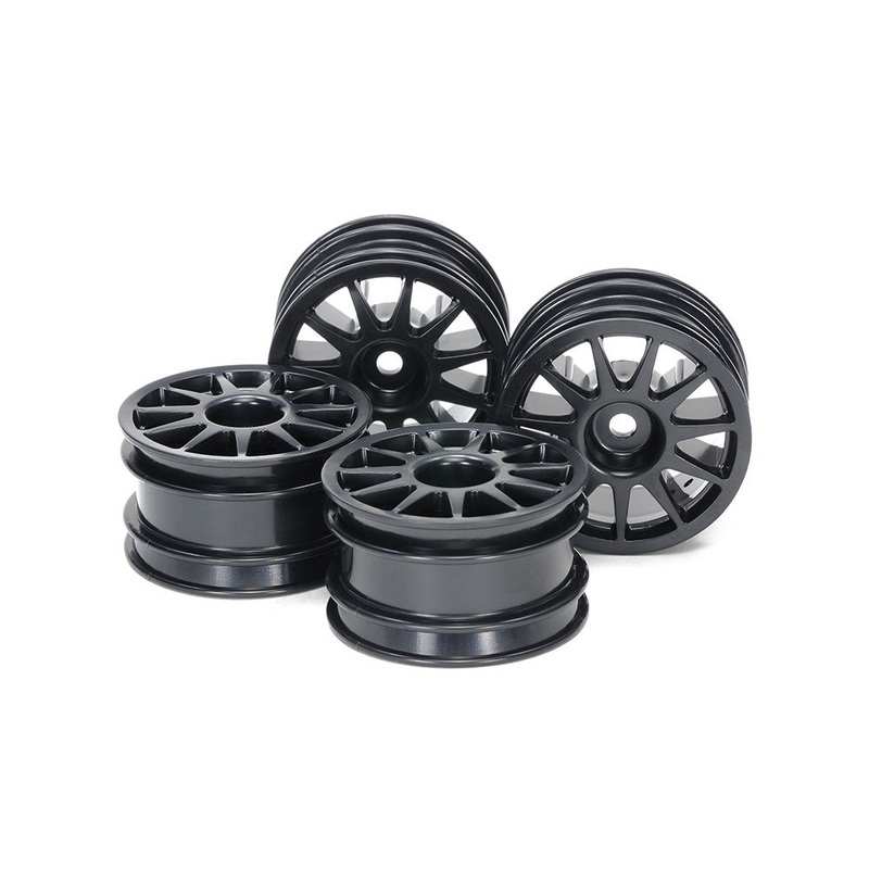 Tamiya – M-Chassis 11 Spoke Wheels (Black)