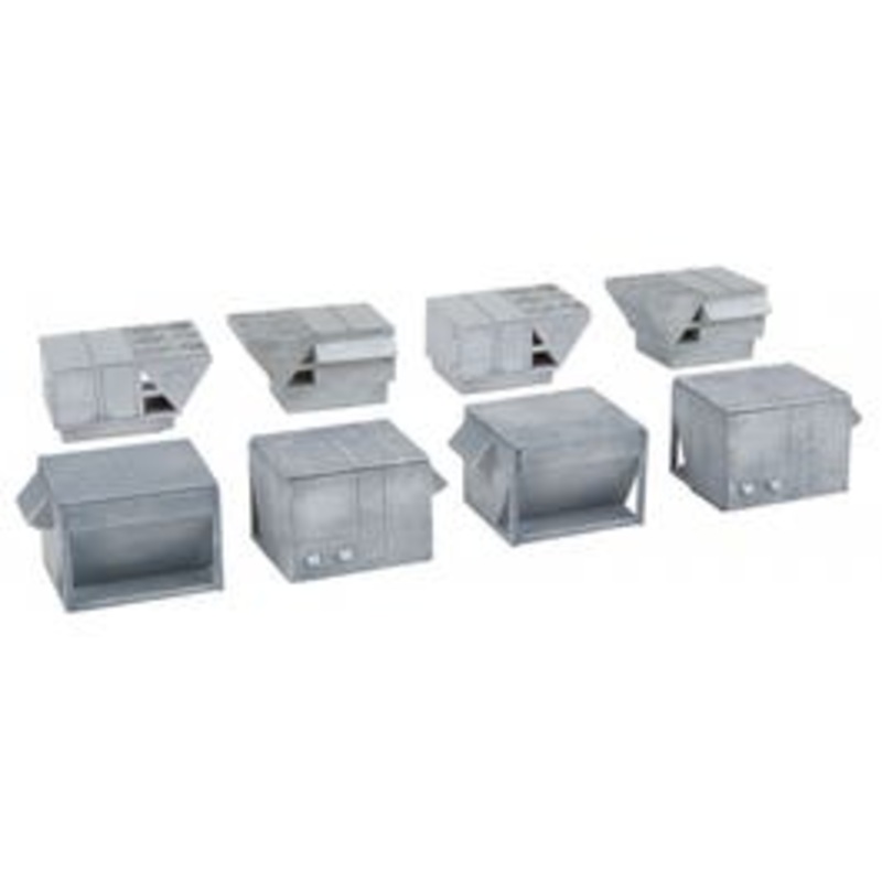 Walthers #933-3269 HVAC Units (4 pcs) – Kit
