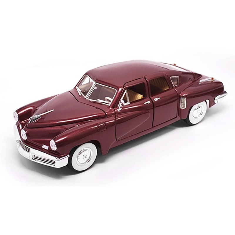1948 Tucker Torpedo Burgundy 1/18 Diecast Model Car by Road Signature