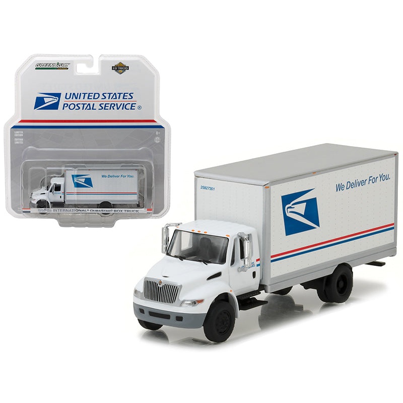 2013 International Durastar Box Truck “United States Postal Service” (USPS) “H.D. Trucks” Series 9 1/64 Diecast Model by Greenlight