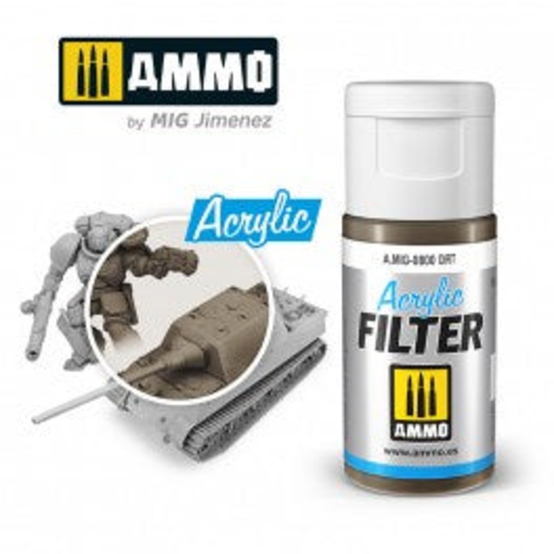 AMMO – 0800 Acrylic FILTER Dirt