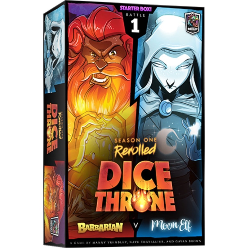 Dice Throne: Season 1 ReRolled – Barbarian vs Moon Elf