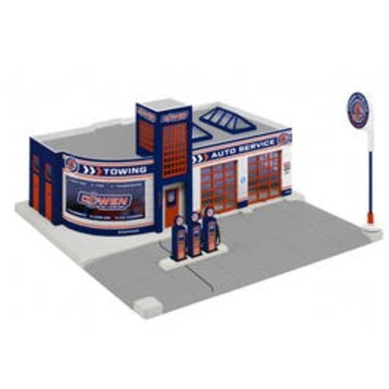 Lionel 2129240 O Cowens Towing Garage Built up