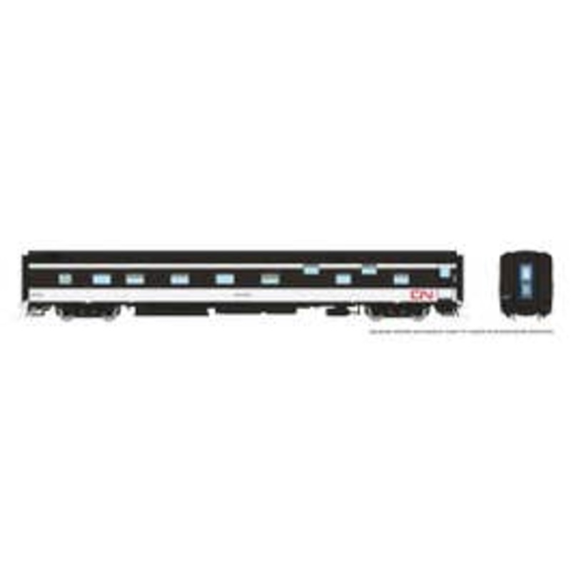 Rapido 101156 HO Duplex Sleeper: CN – Wet Noodle Scheme: #1111 Eastview
