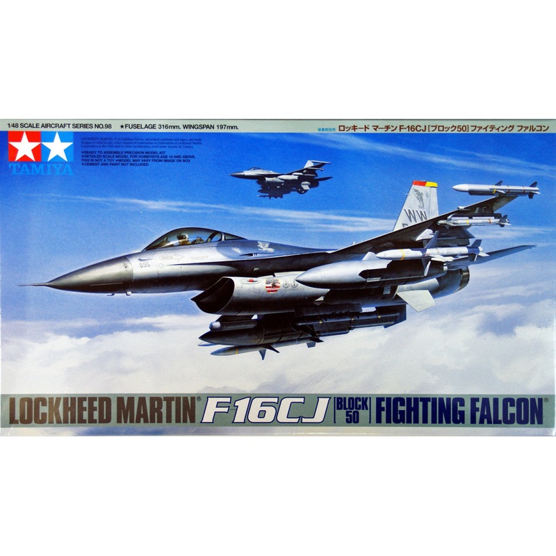 Tamiya – 1/48 F16CJ Fighting Falcon