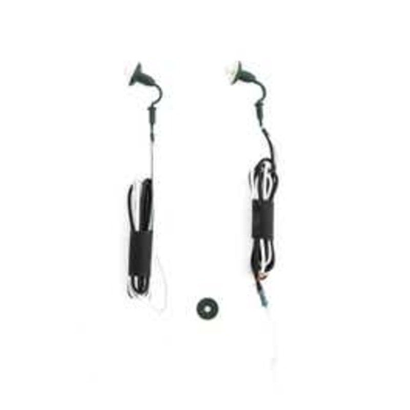 Walthers 949-4802 LED Wall-Mount Light 2-Pack Old Style