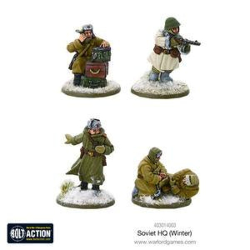 Warlord – Bolt Action  Soviet HQ (Winter)