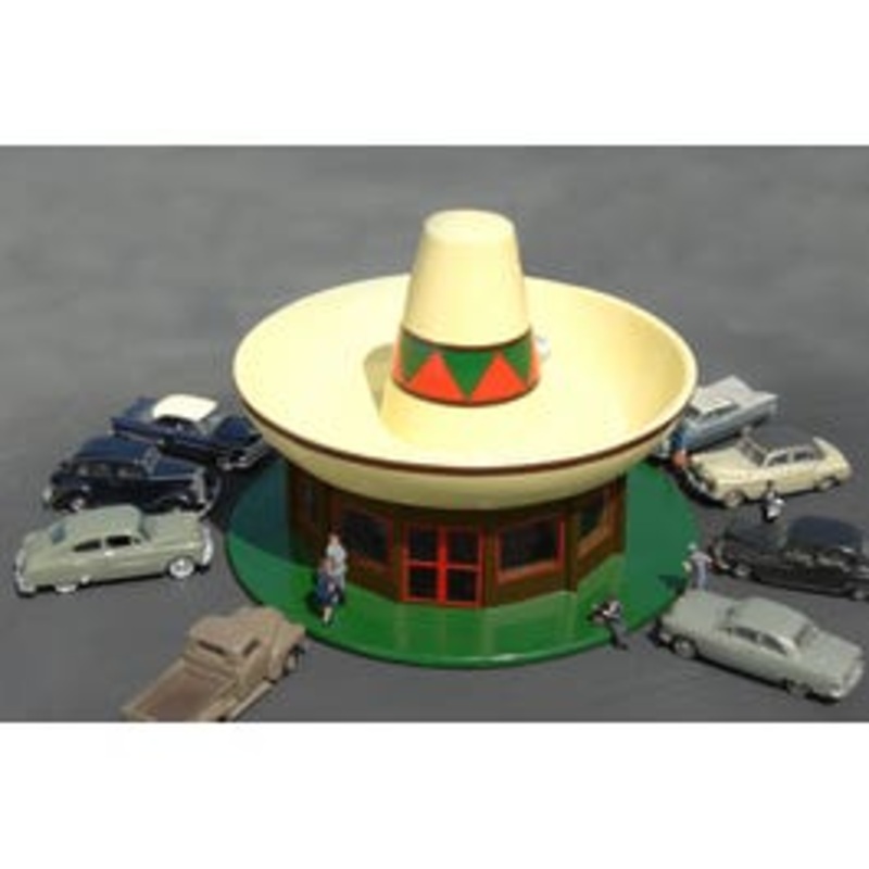 BACHMANN #35204 Sombreo Restaurant – Roadside U.S.A Built up