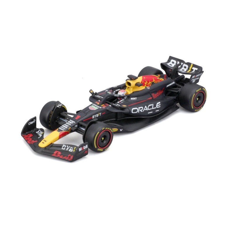 Burago – 1/43 Red Bull F1 RB20 2024 (w/Helmet HC) #1 M. Verstappen
