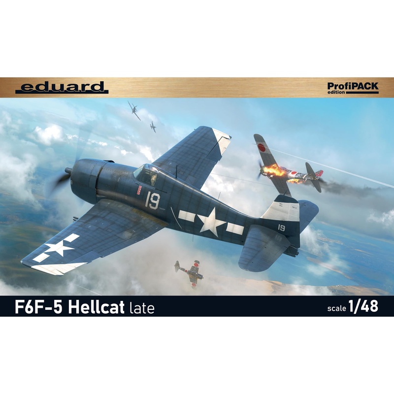 Eduard – 1/48 F6F-5 Hellcat Late (ProfiPack) 8229