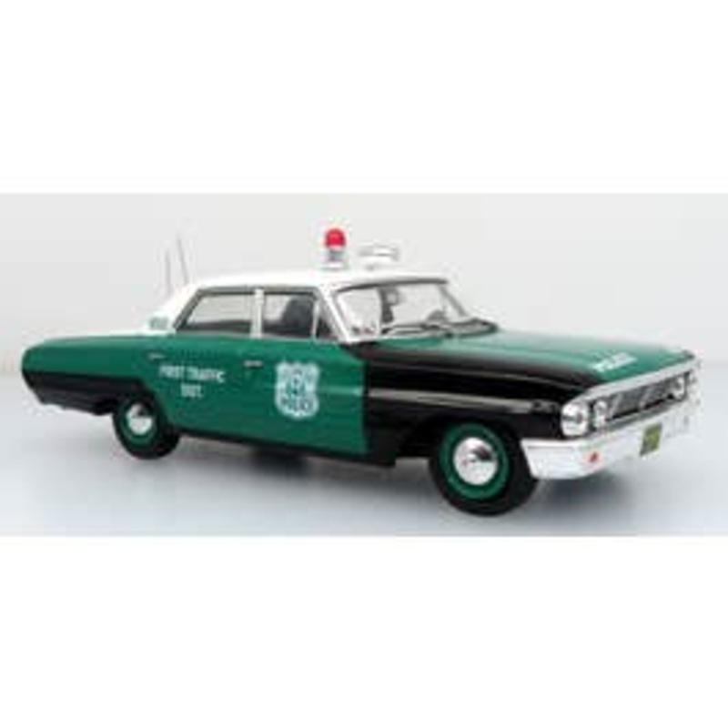 Iconic Replicas 43-0548  O 1964 Ford Galaxie 500 Police Car: New York Police Department