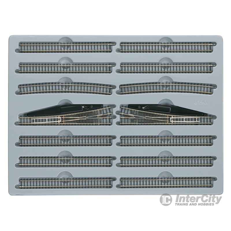 Marklin 8190 E Extension Set with Manual Turnouts