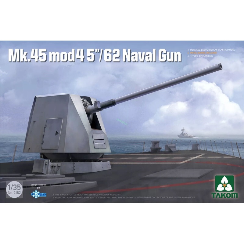 Takom – 1/35 Mk.45 mod45”/62 Naval Gun
