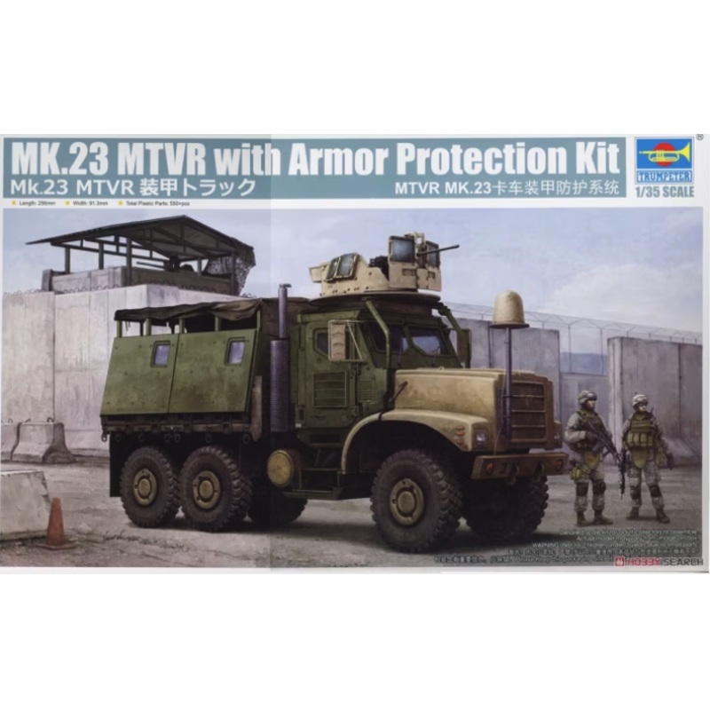 Trumpeter – 1/35 Mk.23 MTVR w/ Armor Protection Kit