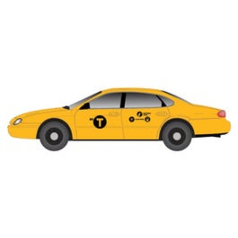 Atlas 30000152 HO 1996 FORD TAURUS CITY TAXI