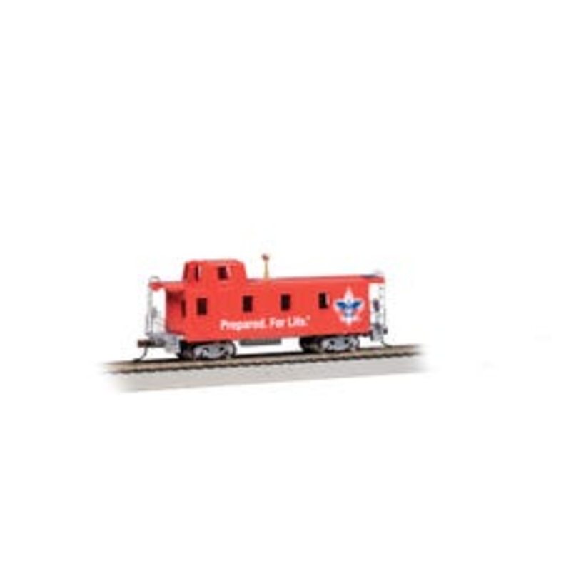 Bachmann 14007  HO BOY SCOUTS OF AMERICA – PREPARED. FOR LIFE. Caboose