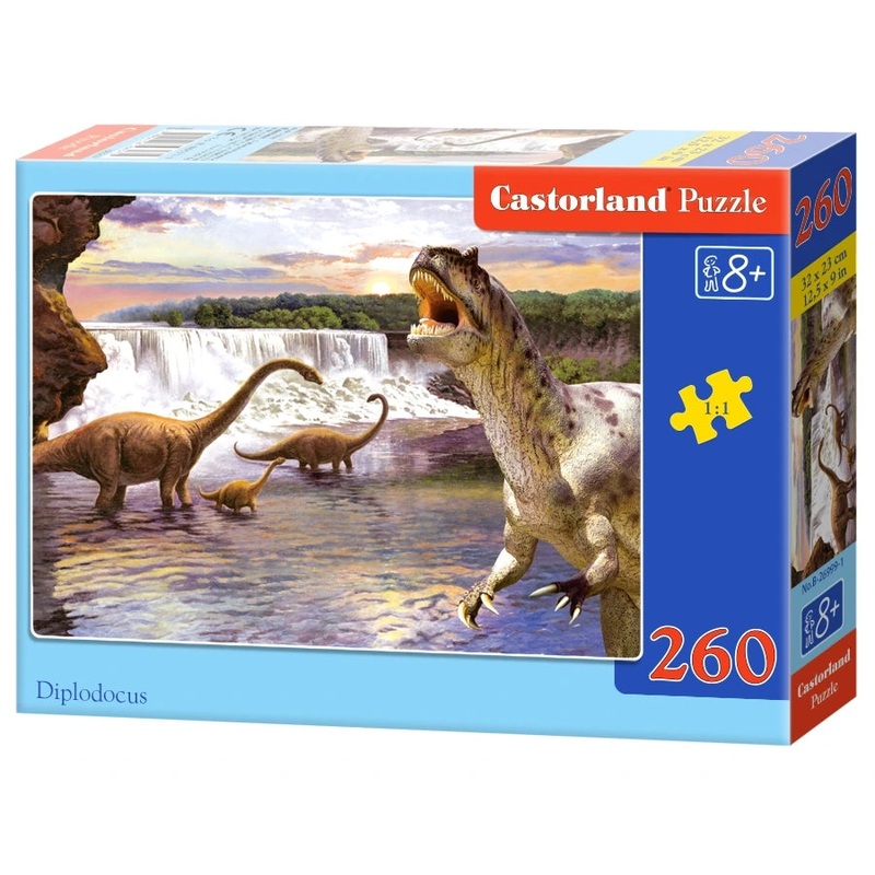 Castorland – Diplodocus (260pcs)