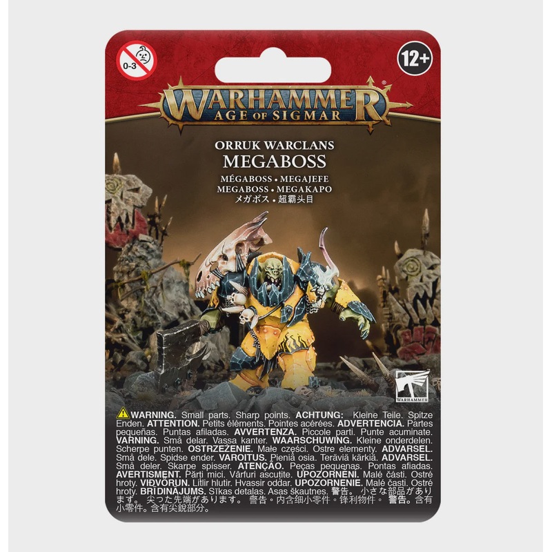 GW – Warhammer AOS Orruk Warclans: Orruk Megaboss  (89-26)
