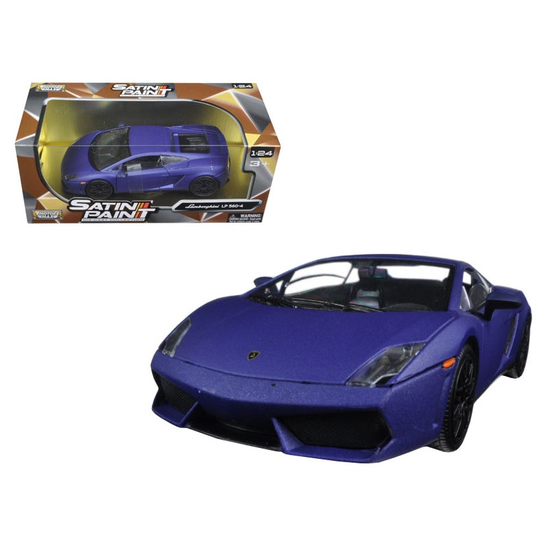 Lamborghini Gallardo LP 560-4 Matt Purple 1/24 Diecast Model Car by Motormax
