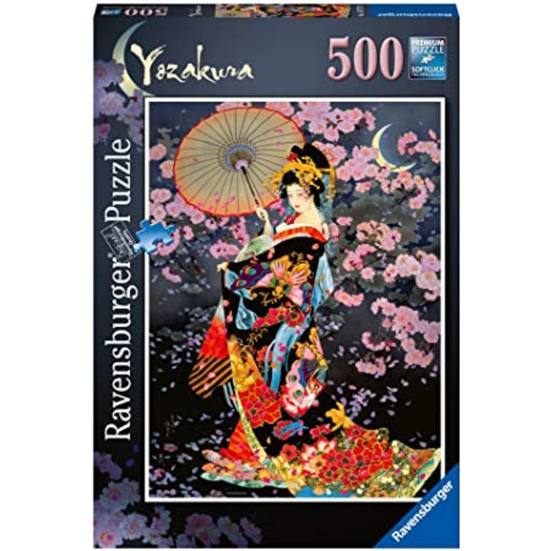Ravensburger – Yozakura (500pcs)(Cherry Blossom Night)