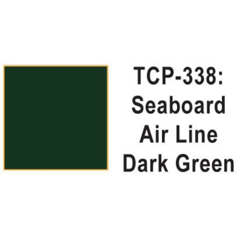 Tru Color TCP-338 Seaboard Air Lines, Dark Green, Paint 1 ounce