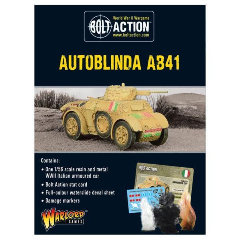Warlord – Bolt Action: Autoblinda AB41 Armoured Car
