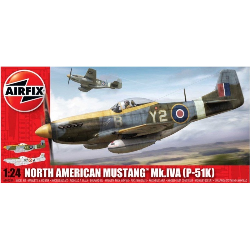 Airfix – 1/24 North American P-51k Mustang