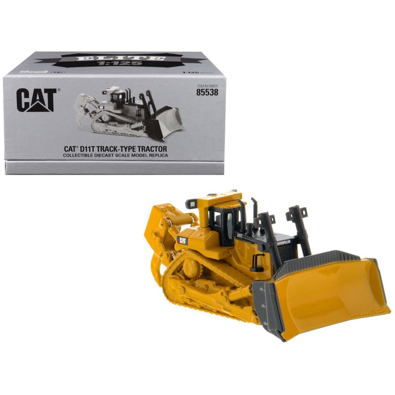 CAT Caterpillar D11T Track Type Tractor “Elite Series” 1/125 Diecast Model by Diecast Masters