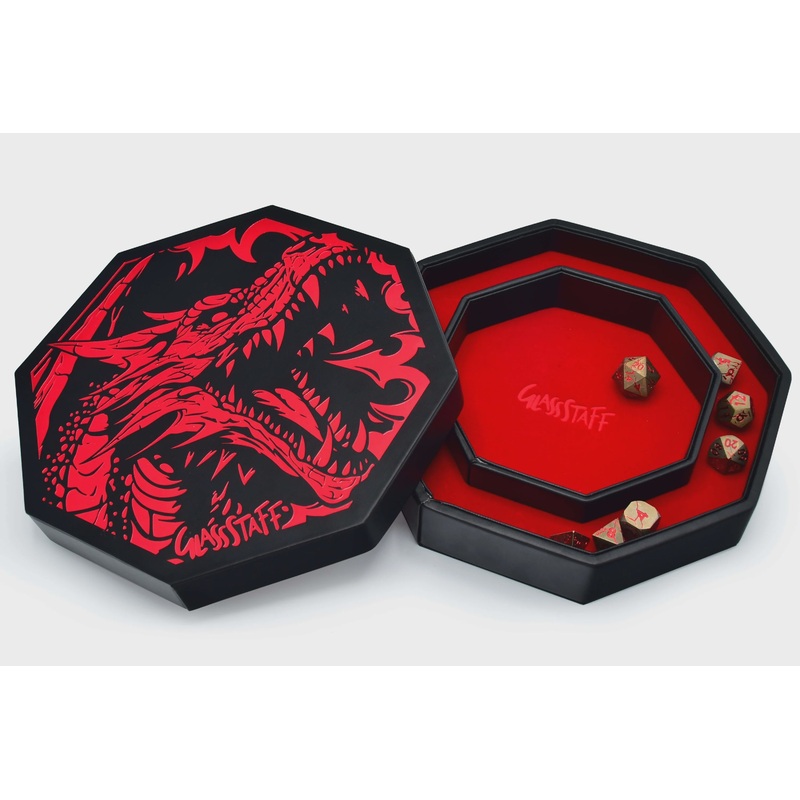 CritStones – Dice Arena – Red