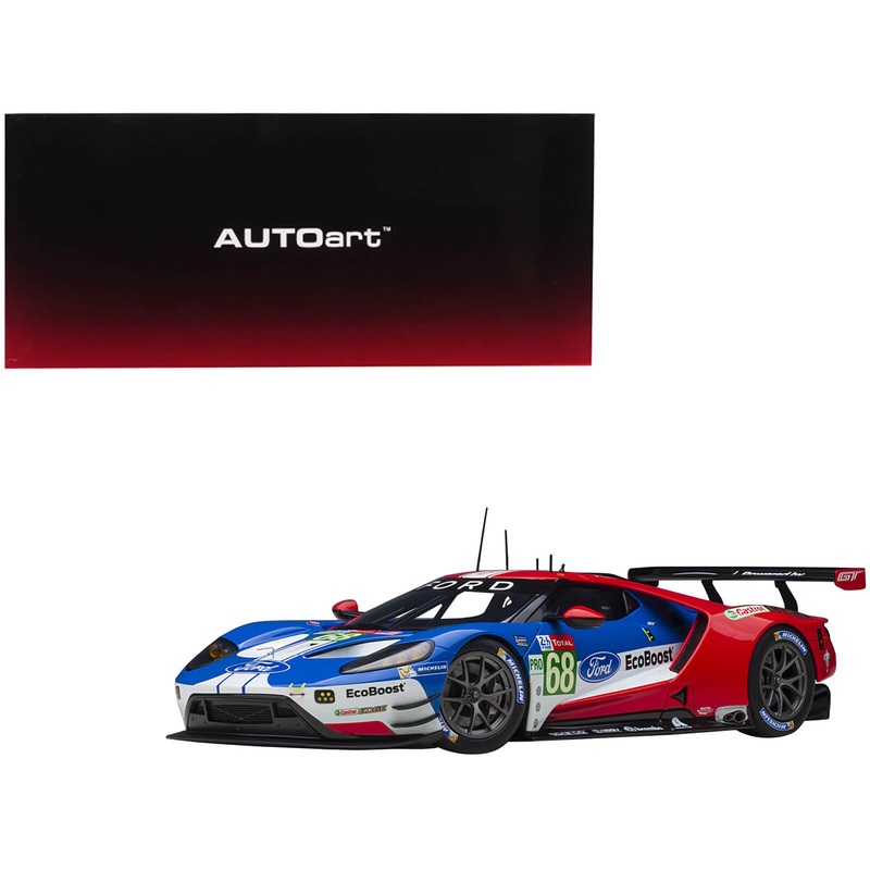 Ford GT #68 Sebastien Bourdais – Joey Hand – Dirk Muller 24H of Le Mans (2019) 1/18 Model Car by Autoart