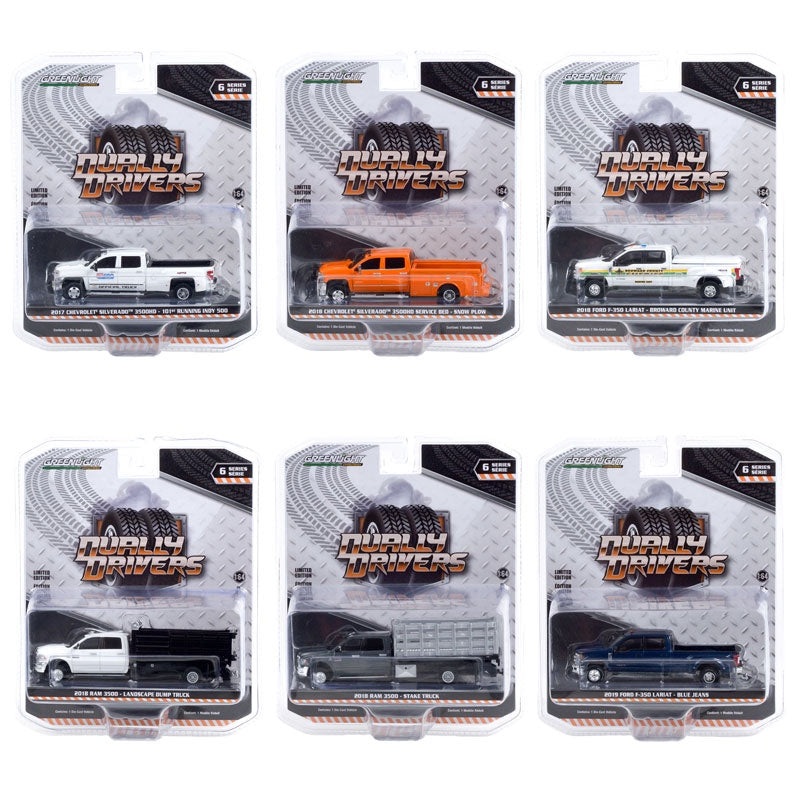 Greenlight – 1/64 Dually Drivers Series 6 (Assorted / Sold Individually)
