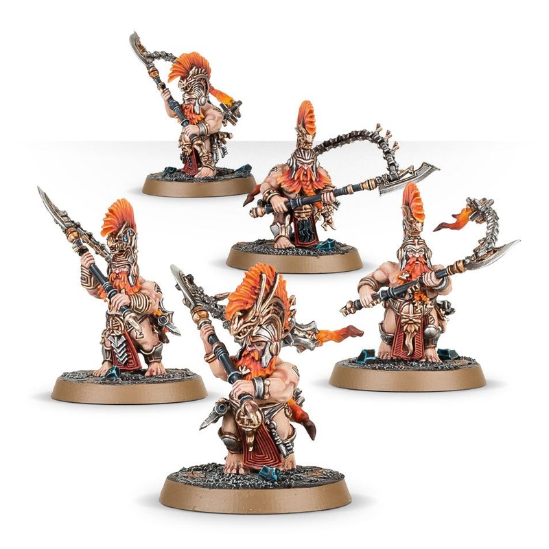 GW – Warhammer AOS Fyreslayers: Hearthguard Berzerkers  (84-24)