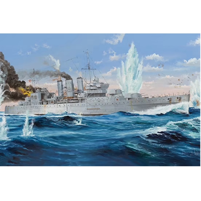 Trumpeter – 1/350 HMS Cornwall Heavy Cruiser 1926