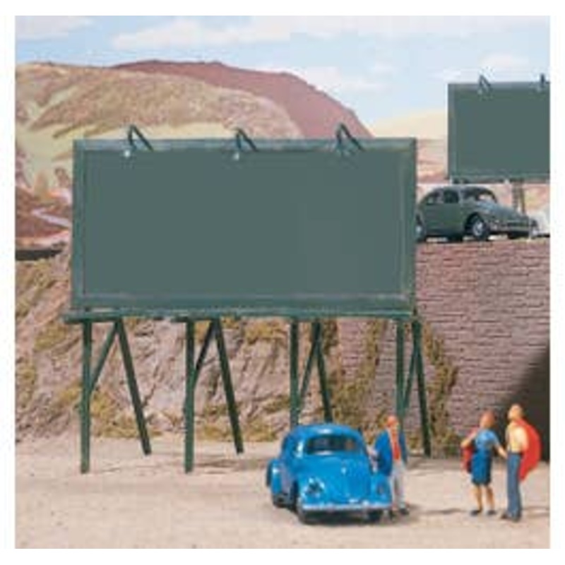 Walthers #949-4250 Plain Billboards (3 pcs) – Kit
