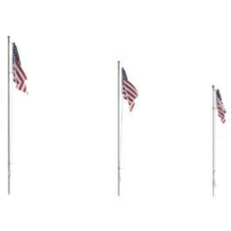 Woodland Scenics JP5951 HO Medium US Flag- Pole