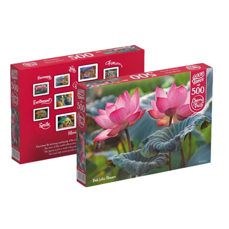 CherryPazzi – Pink Lotus Flowers (500pcs)