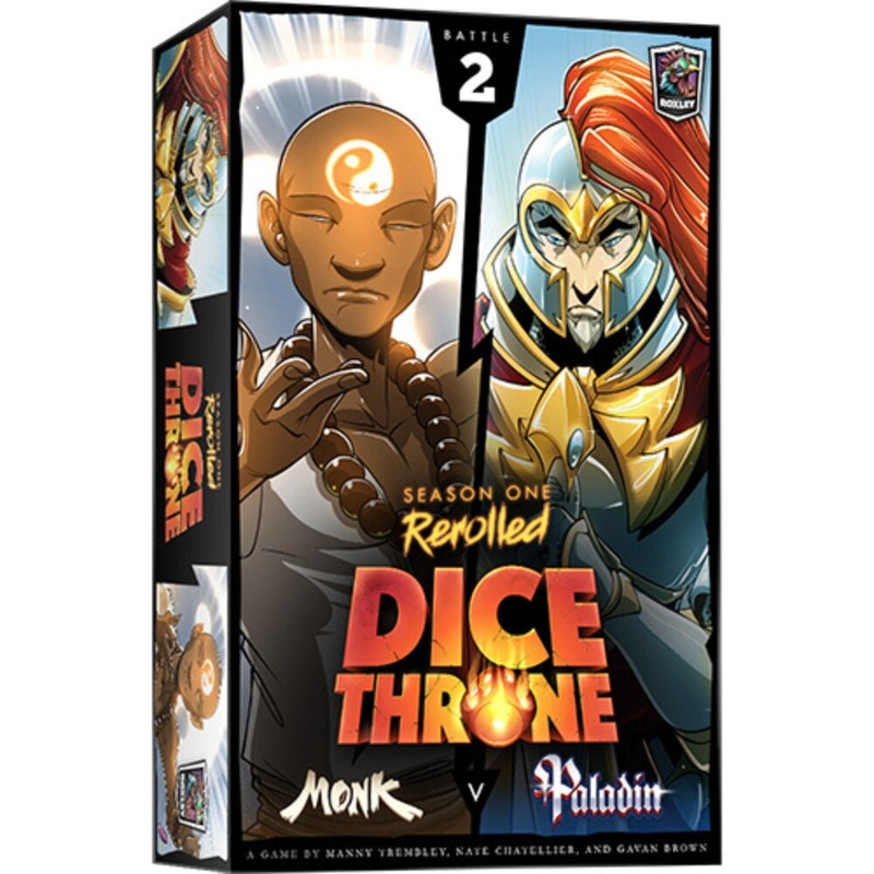 Dice Throne: Season 1 ReRolled – Monk vs Paladin