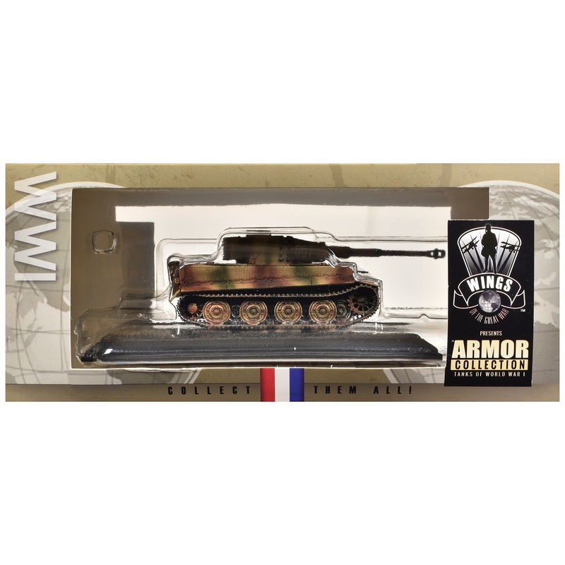 Germany Tiger I Tank “007” German Army “Armor Collection” Series 1/72 Model by Wings of the Great War